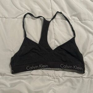 Calvin Klein - Dark grey bralette